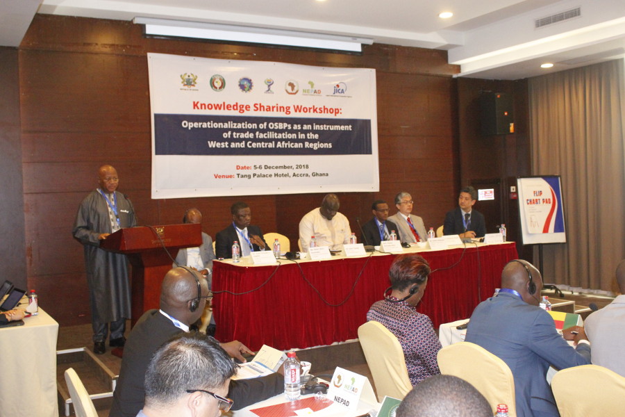 South-South Cooperation took shape: One Stop Boarder Post (OSBP) knowledge sharing workshop in Ghana