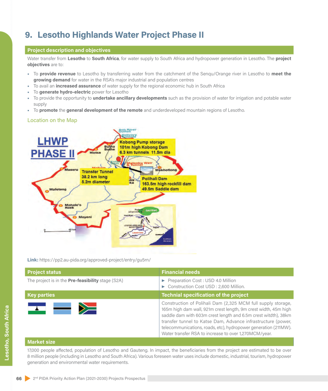 Lesotho Highlands Water Project Phase II